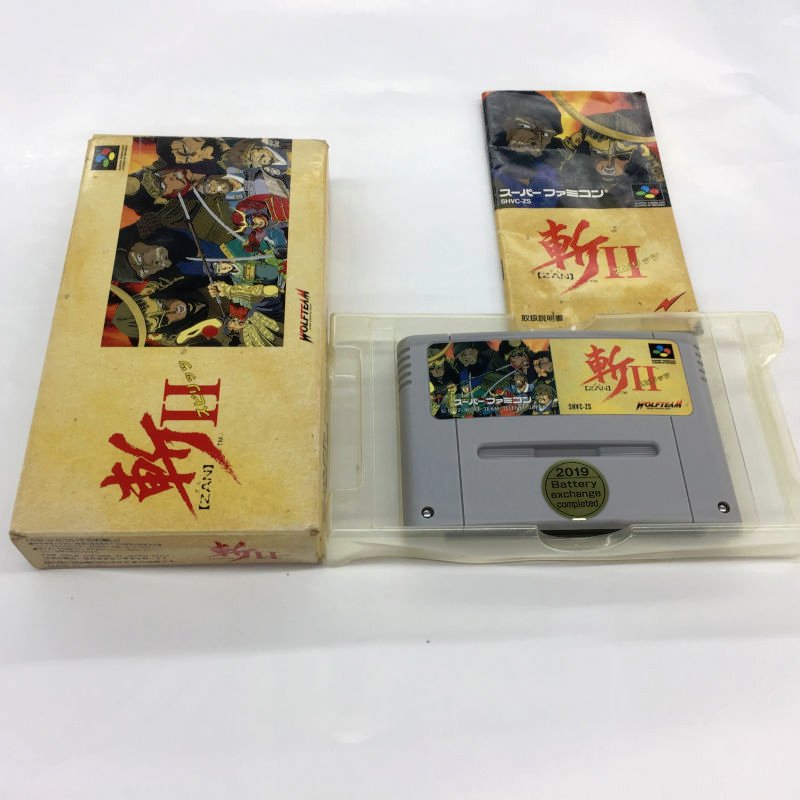 斬II【中古・SFC日本版】 斬II【中古・SFC日本版】