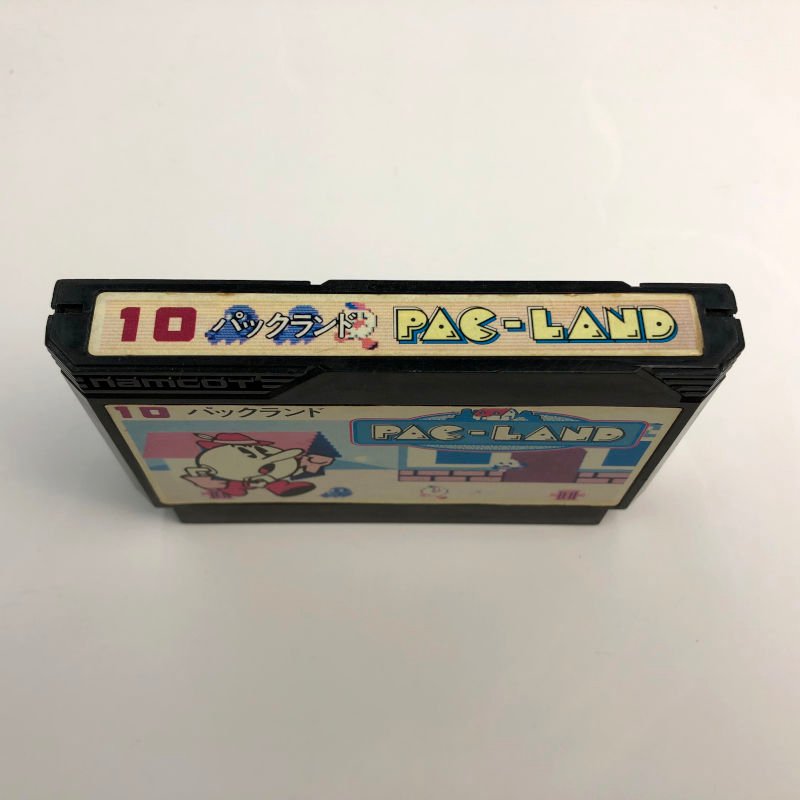 ファミコン パックランド シールあり　Famicom Pak Land